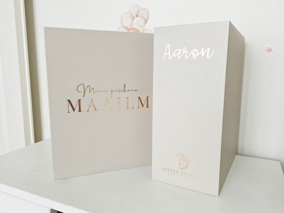 Nimeline mälestustekarp "Minu pisikene maailm"